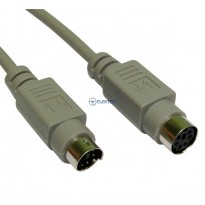 kabel PS2 wtyk - PS2 gniazdo 1.8m 