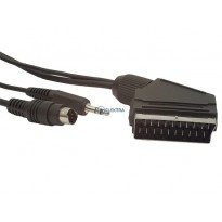 kabel SCART wtyk - SVHS wtyk - 3,5 jack wtyk  2,5m