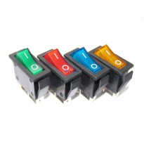 przełącznik klaw. IRS101-1C3, SPST, ON-OFF 230V kolory