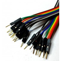 kable 10szt do płytek stykowych wtyk - wtyk 30cm