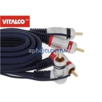 kabel 2RCAwtyk-2RCAwtyk 5m +sterowanie VITALCO
